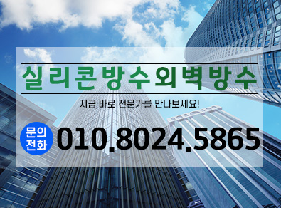 세종실리콘방수외벽방수